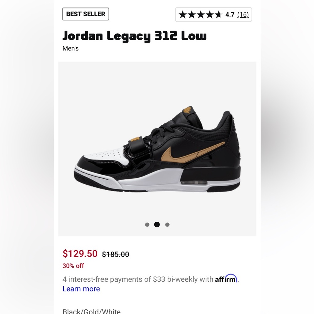 Jordan Legacy 312 Low